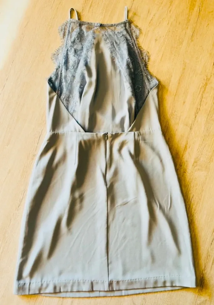 Robe bleue ciel femme les petites bombes - photo numéro 3