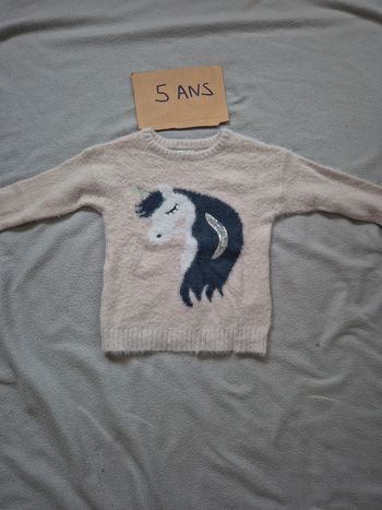 Pull fille 5 ans vertbaudet