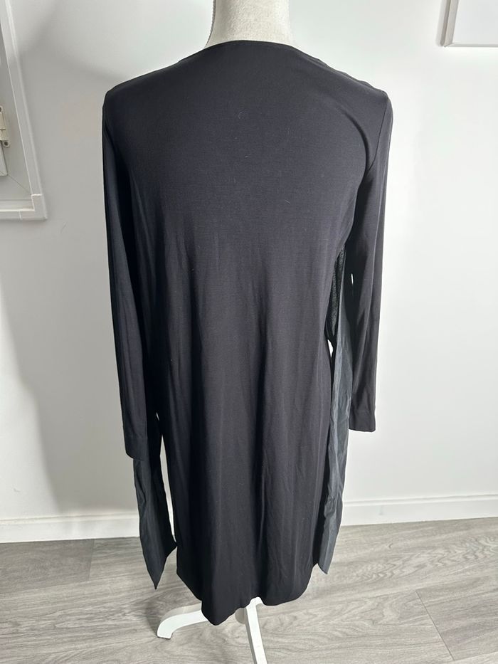 Robe noire et grise en soie Cos T36 S - photo numéro 7