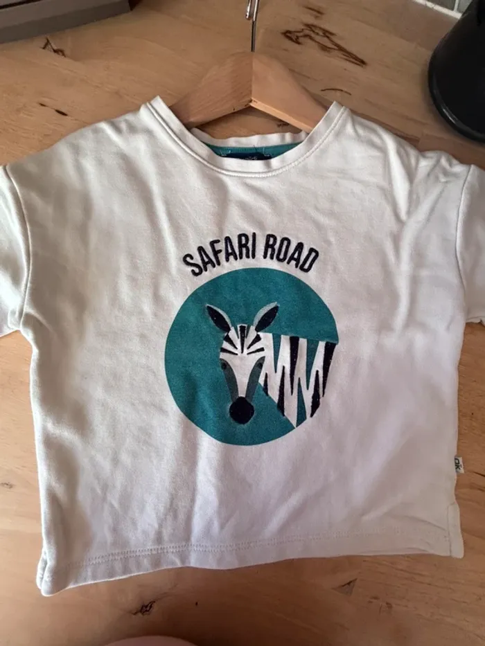 Joli pull léger blanc • Okaïdi • 4 ans - photo numéro 7