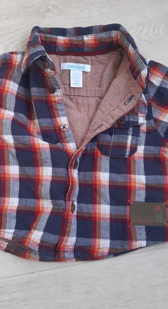 Chemise doublée obaïbi garçon - photo numéro 4