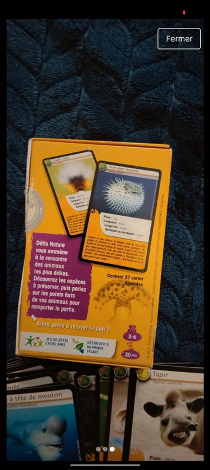 Jeux de cartes bioviva défis nature - photo numéro 3