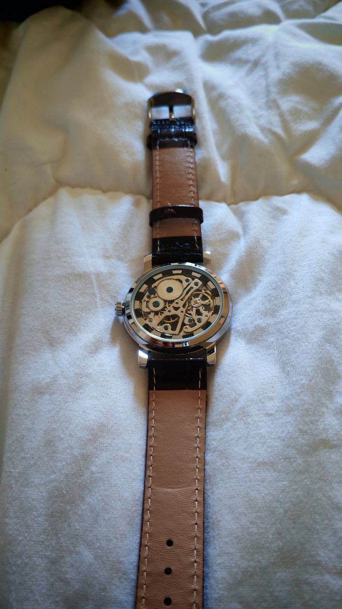 Montre homme mécanique - photo numéro 3