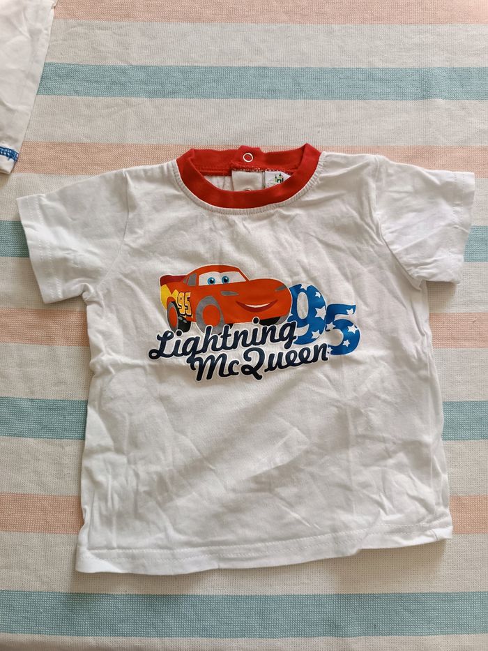 Lot 8 tee-shirts manches courtes 6 mois - photo numéro 8