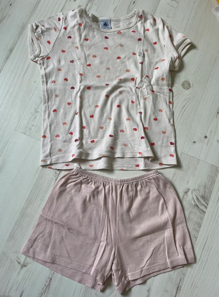 Pyjama pyjashort petit bateau 6 ans coton bio