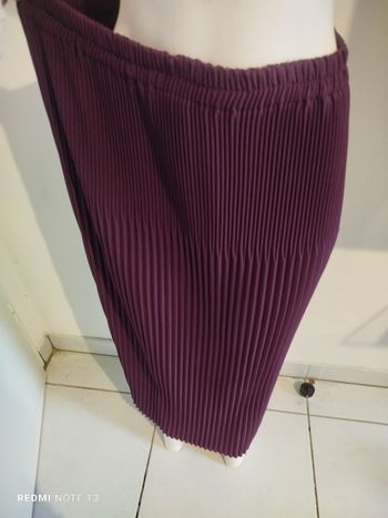 #kytietailleuniquefemme. Jupe longue plissé taille unique