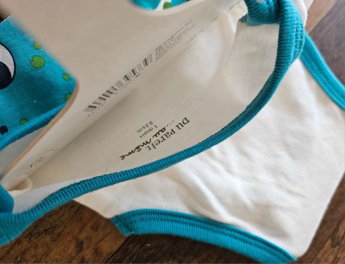 Bodie DPAM manches courtes 1 mois idéal cadeau naissance - photo numéro 3