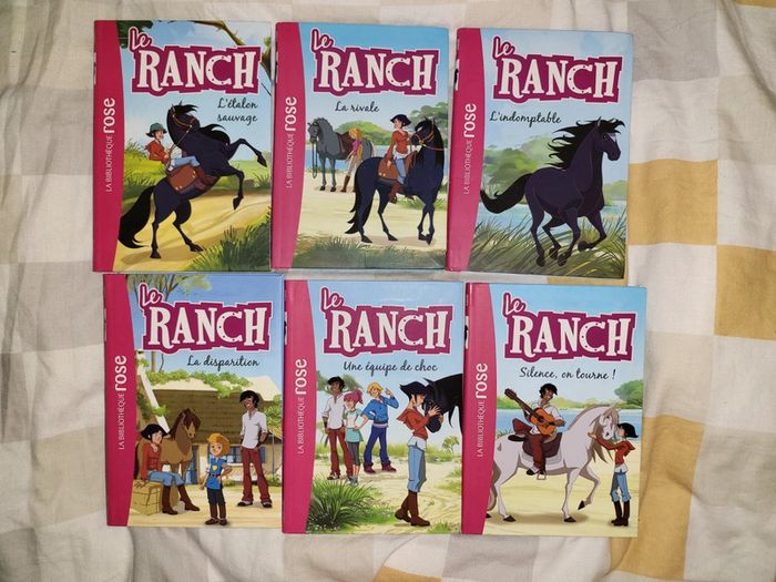 Lots livres Le Ranch