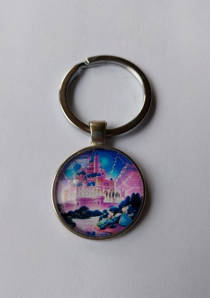 Porte-clés château disney de disneyland paris