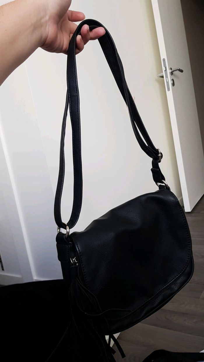 Sac noir bandoulière NEUF