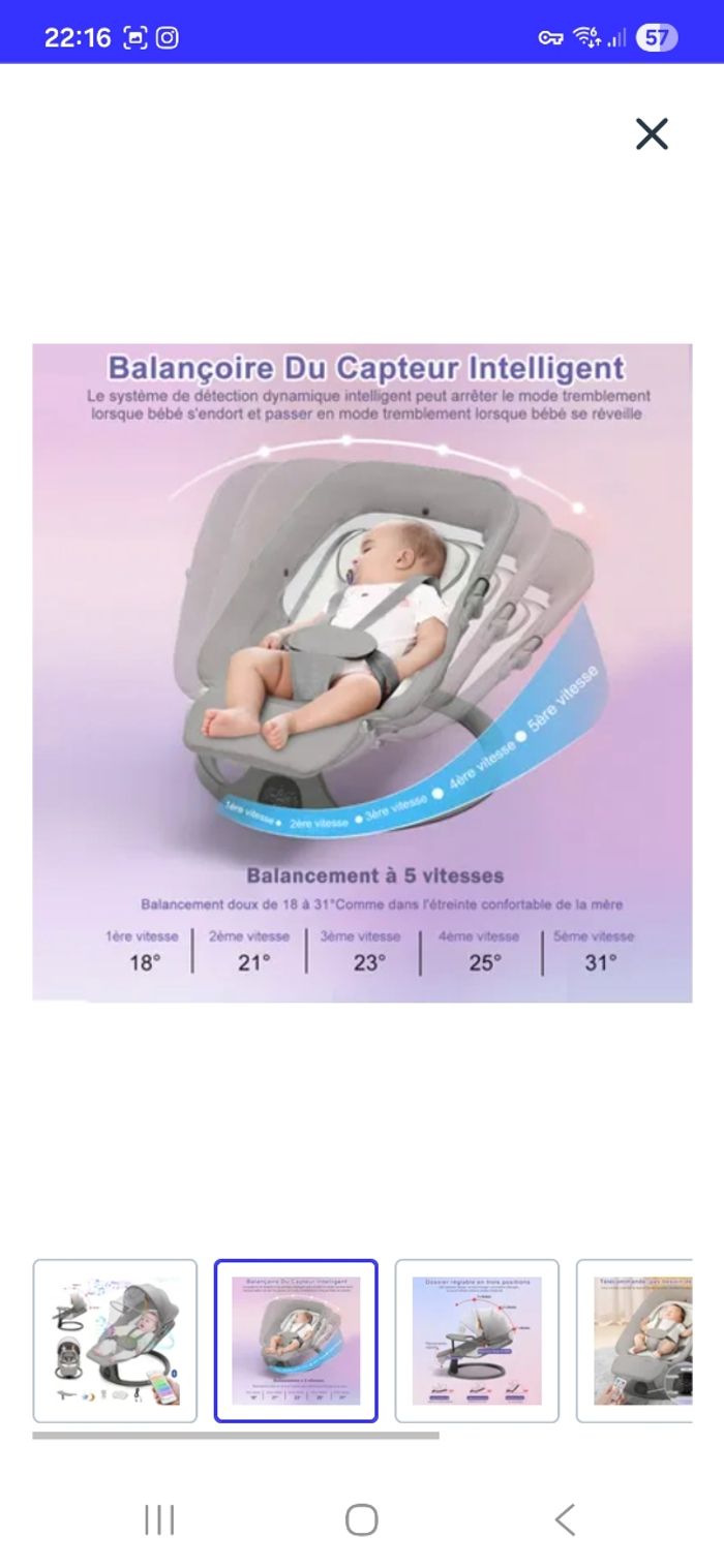 Balancelle électrique - photo numéro 3