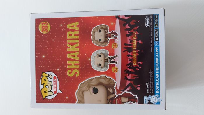 Funko Pop Shakira neuve n°393 Pop ! Rocks - photo numéro 3