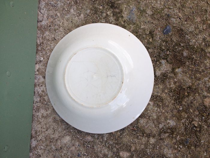 Assiette creuse blanche motifs fleurs - photo numéro 5