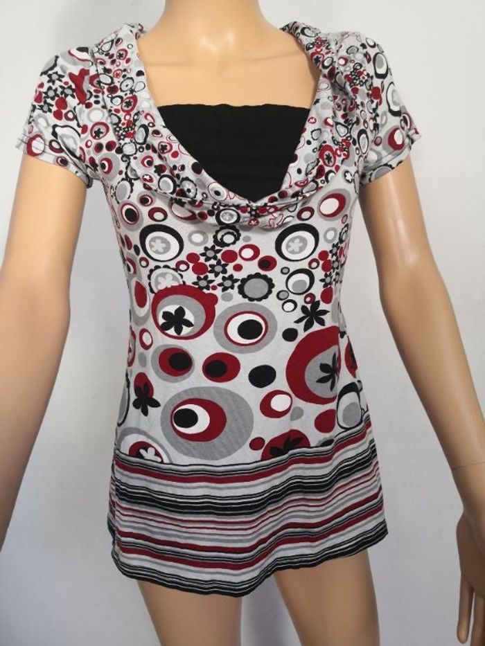 haut femme manches courtes