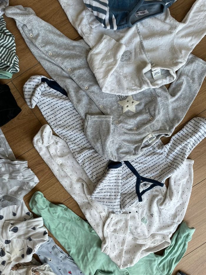 Lot 14 pyjama manche longue ouverture avant - photo numéro 4