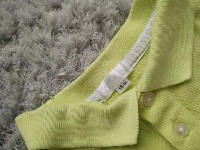 Polo manches courtes Vert anis 18 mois Kimbaloo - photo numéro 2