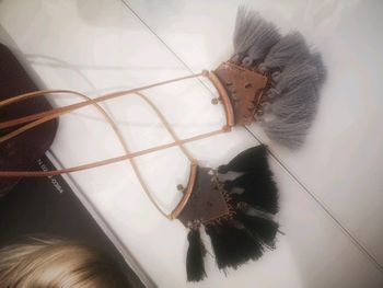 Collier pompom