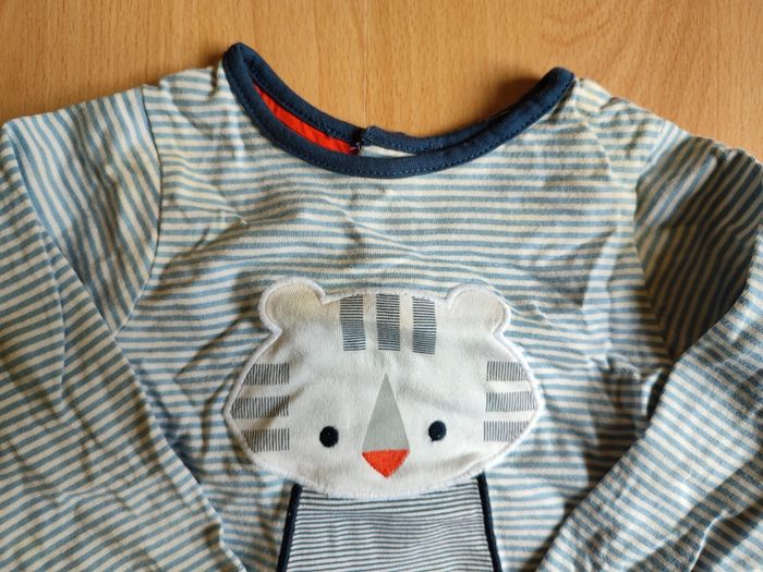 Lot 2 pyjamas 2 pièces chaud Kiabi et mi-saison OBAÏBI en 6M - photo numéro 3