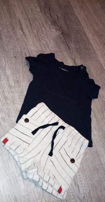 Short 3 mois garçon