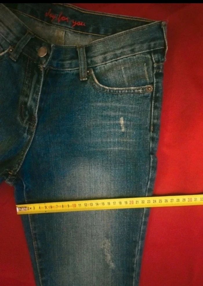 Jean vintage pattes d'éléphant taille 34 - photo numéro 10