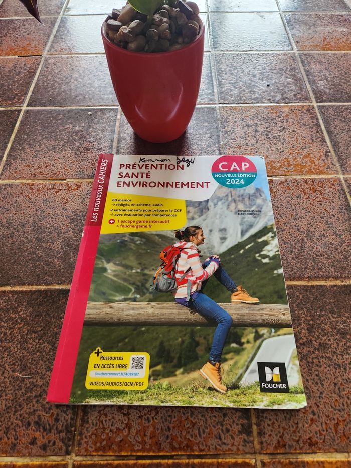 Livre prévention santé environnement PSE cap