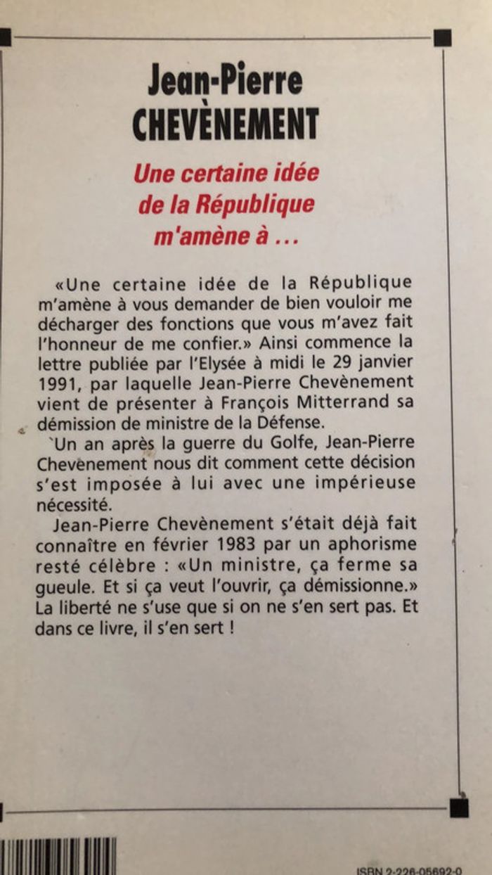 Une certaine idée de la République - photo numéro 2