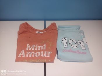 Tee shirt manches courtes 9 mois