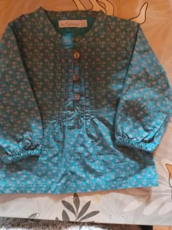 Chemise fille 6 mois