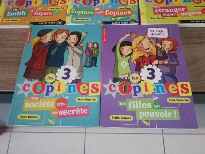 Lot de 5 livres "les 3 copines" dès 8 ans - photo numéro 4
