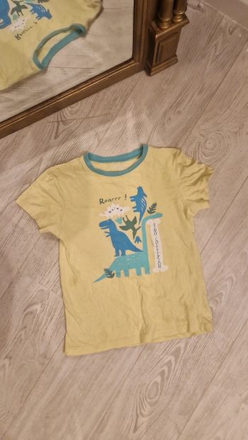 Tee shirt manches courtes dinosaures In Extenso 🦖 10 ans