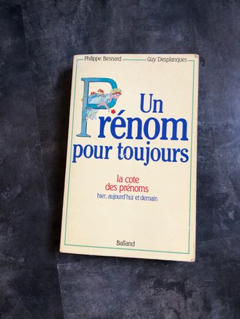 Livre un prénom pour toujours