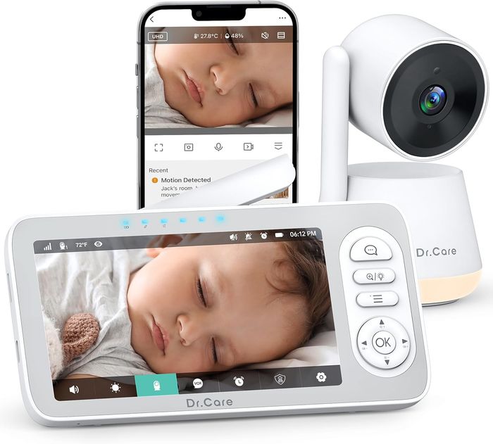 Babyphone Dr.Care Lumiview plus Moniteur Bébé Wifi - photo numéro 10