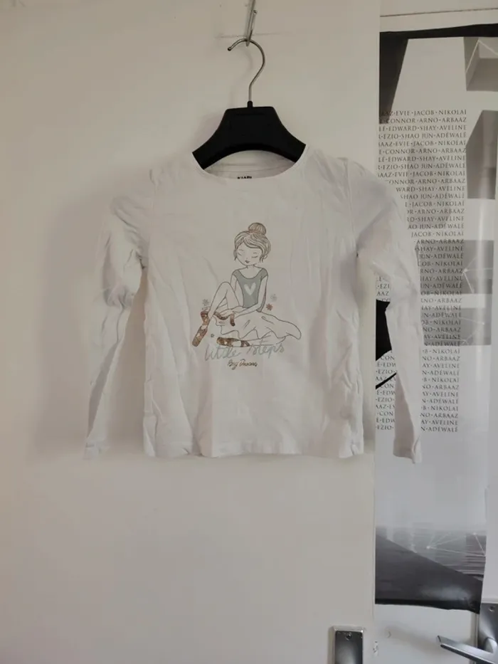 Manche longue kiabi 8 ans