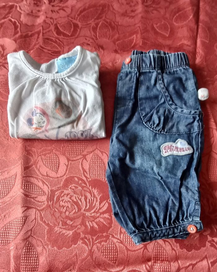 Ensemble fille 6 mois Disney baby - photo numéro 2