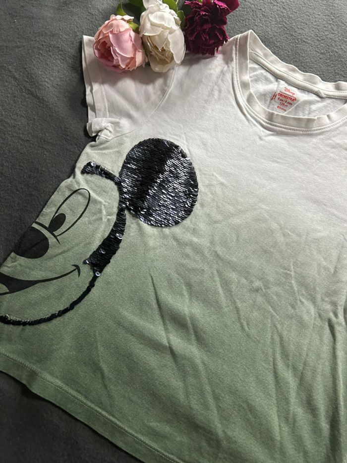 T-shirt Mickey à sequin garçon - photo numéro 2