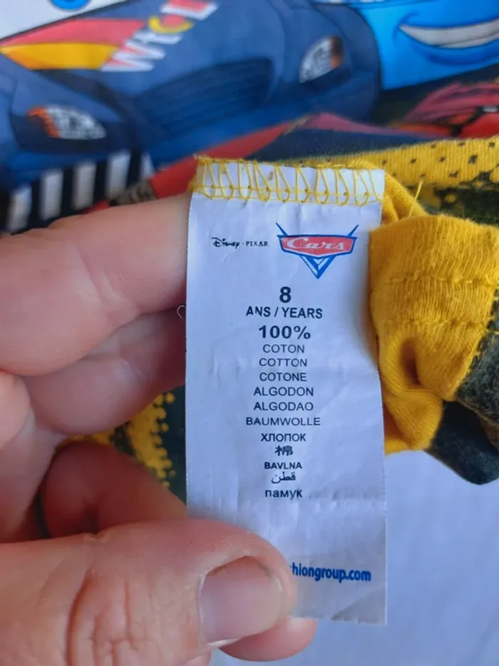 Tee-shirt manches longues Disney Pixar Cars 8 ans - photo numéro 3