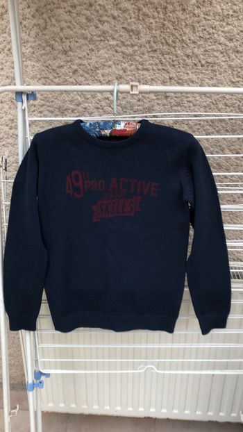 Pull fin garçon 9/10 ans
