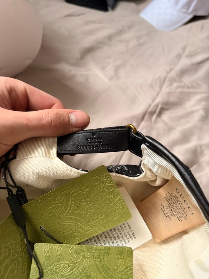 Casquette Gucci en toile monogrammée 🧢 - photo numéro 2