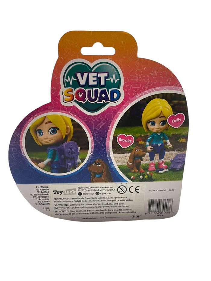Figurines Vet Squad Emily et Brooke The Dog ToyRock neuf - photo numéro 2