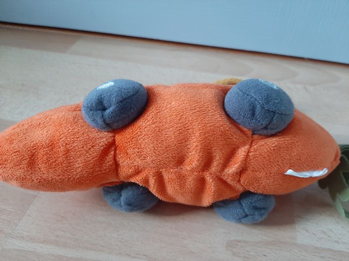 Peluche lapin carotte hochet IKEA - photo numéro 4