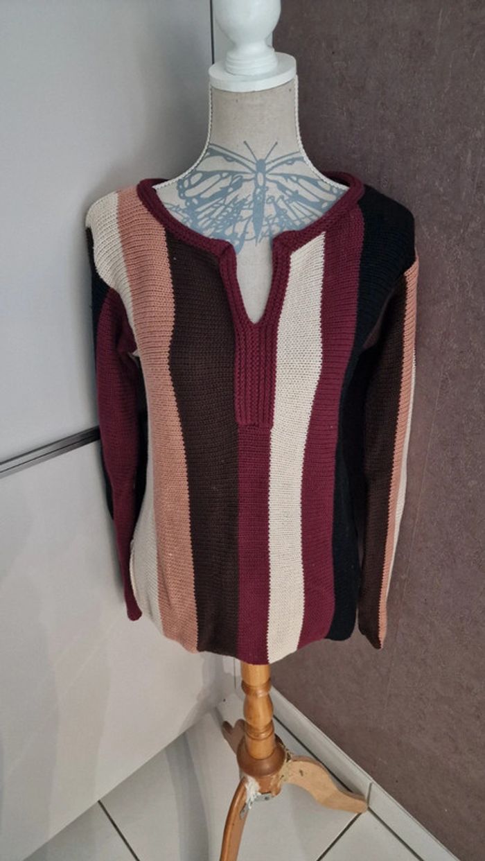 Pull Aquarelle taille S excellent état