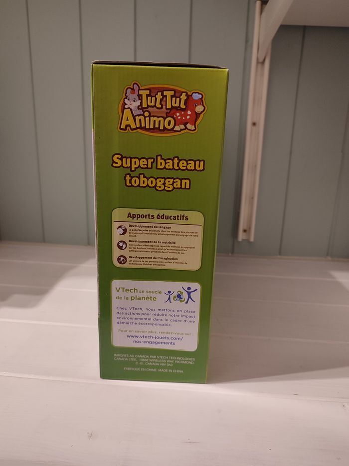 V-tech Tut Tut Animo Super bateau toboggan - photo numéro 4
