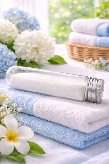 Poudre aspirateur linge frais