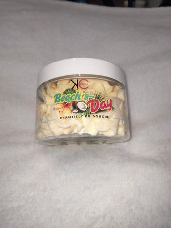 Chantilly de douche / savon fouetté Beach's day