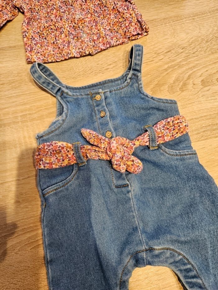 Ensemble salopettes bb 3 mois - photo numéro 5