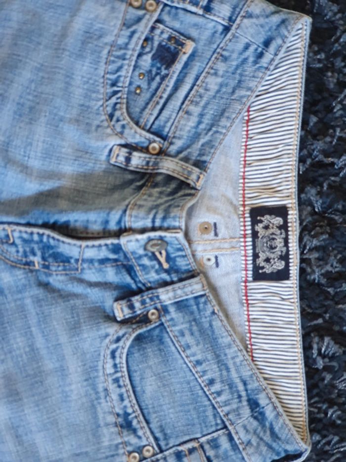 Pantacourt en jean - photo numéro 2