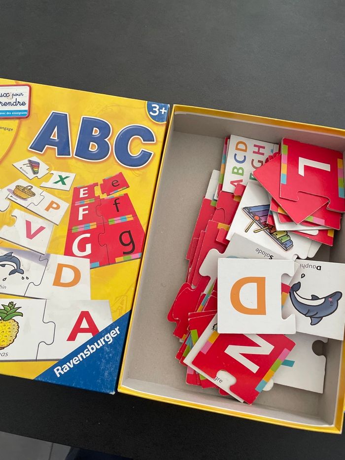 Ravensburger lot jeu enfant lecture alphabet lettre - photo numéro 2