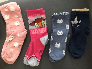Lot 4 paires de chaussettes