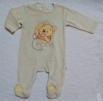 Disney pyjama velours winnie 6 mois