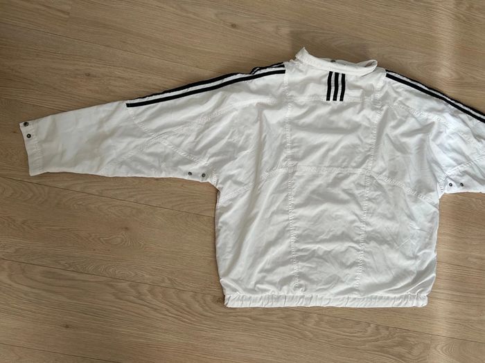 Veste Adidas vintage blanche et noire - Taille 46 (oversize unisexe) - photo numéro 13